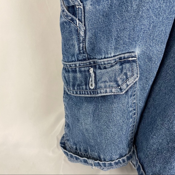 Warner Bros. Blue & White Looney Tunes Overalls - Picture 9 of 15